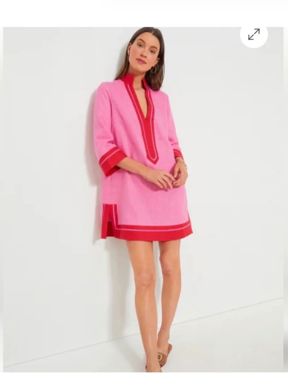 NWT Tuckernuck Linen Tunic Dress size M